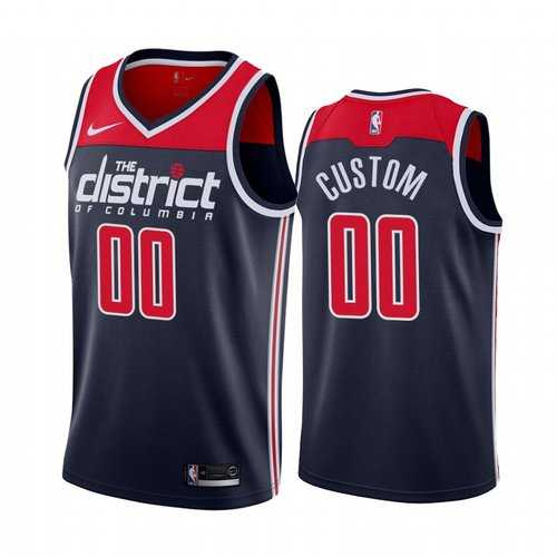 Men & Youth Customized Washington Wizards Navy 2019-20 Statement Edition Nike Jersey